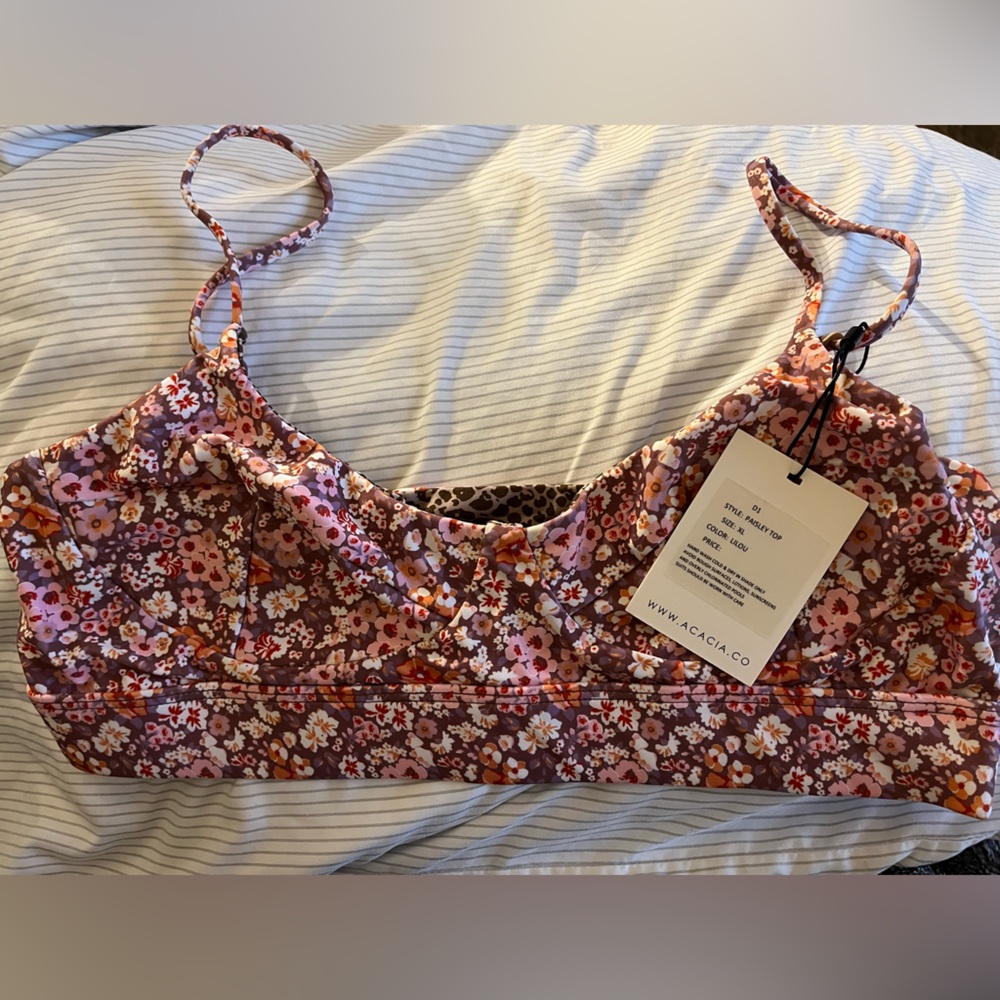Acacia swim paisley lilou top
